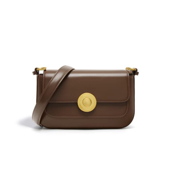 Women's Retro High-end Leather Shoulder Bag - Image 7