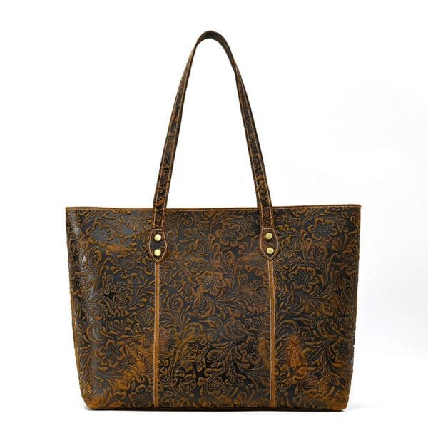 Women's Handbag Leather Print One Shoulder - Image 5