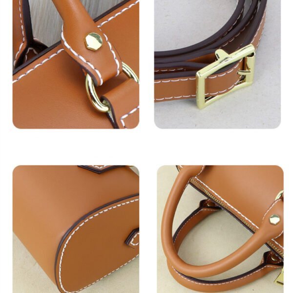 Creative Fashion Diy Handmade Material Bag Genuine Leather - Image 4