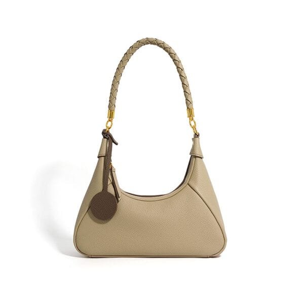 Women's Trendy Cowhide Texture Underarm Bag - Image 4