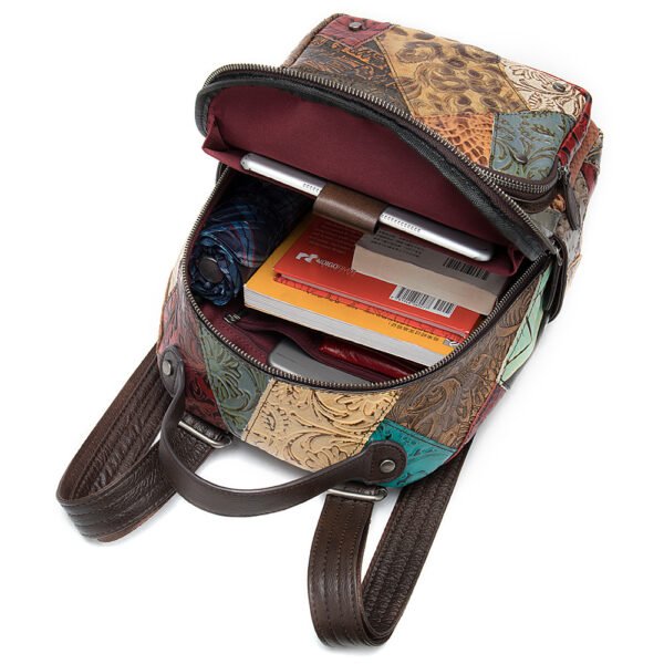 Trend stitching ladies backpack - Image 3