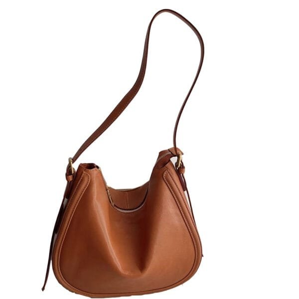 Women's Top Layer Cowhide Bag Casual Shoulder Bag - Image 3