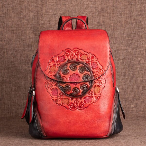 Large Capacity Backpack Creative Chinese Style Ladies Backpack - Image 7