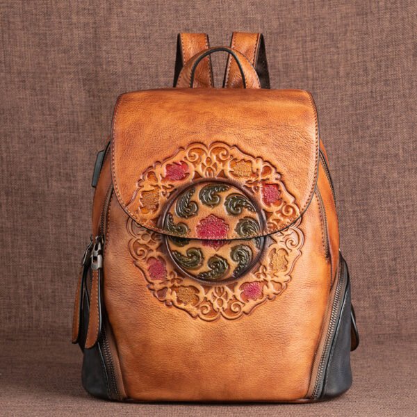 Large Capacity Backpack Creative Chinese Style Ladies Backpack - Image 9