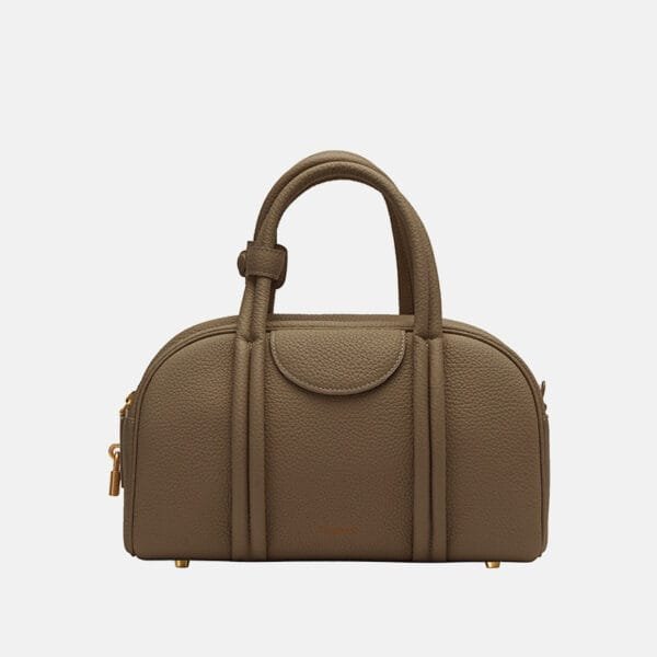 Bowling Boston Toe Leather Handbag - Image 4