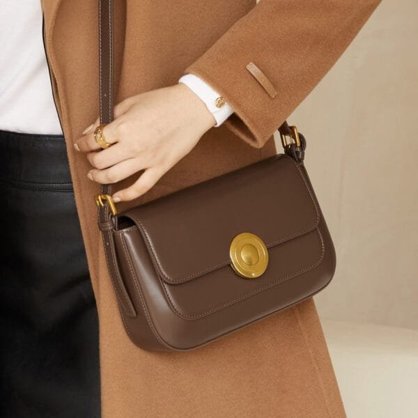 Women's Retro High-end Leather Shoulder Bag - Image 2