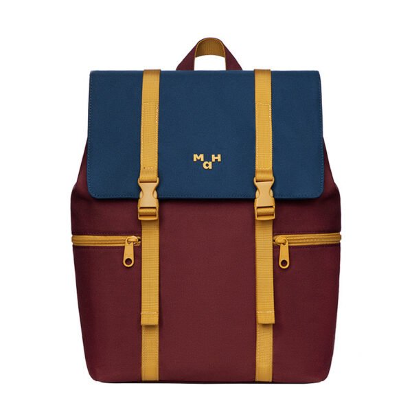 Men's And Women's Fashion Contrast Color Backpack - Image 3