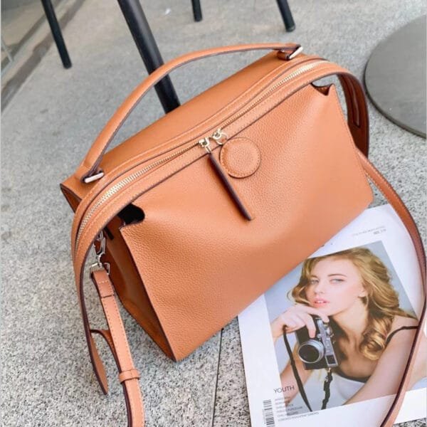 Women's Shoulder Crossbody Bag Stitching Contrast Color