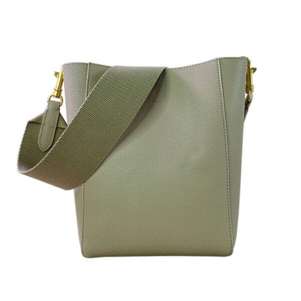 Bucket Bag Single Shoulder Crossbody Leather Women - Image 2