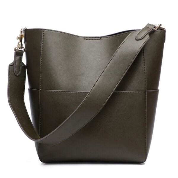 Bucket bag big bag shoulder messenger bag - Image 9