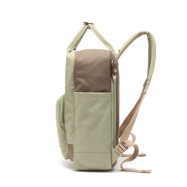 Men's Fashion Contrast Color Laptop Backpack - Image 5