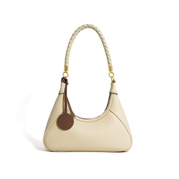 Women's Trendy Cowhide Texture Underarm Bag - Image 6