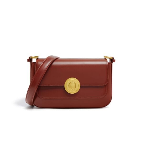 Women's Retro High-end Leather Shoulder Bag - Image 4