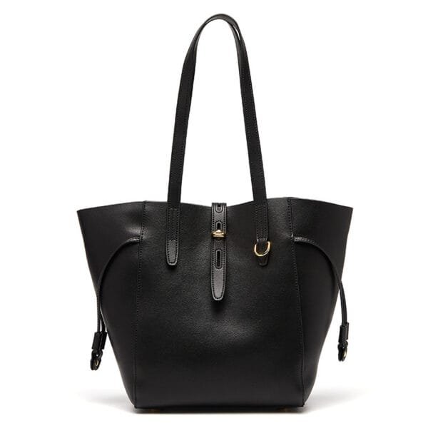 Women's Versatile Fashion Leather Handbag Shoulder Bag - Image 3