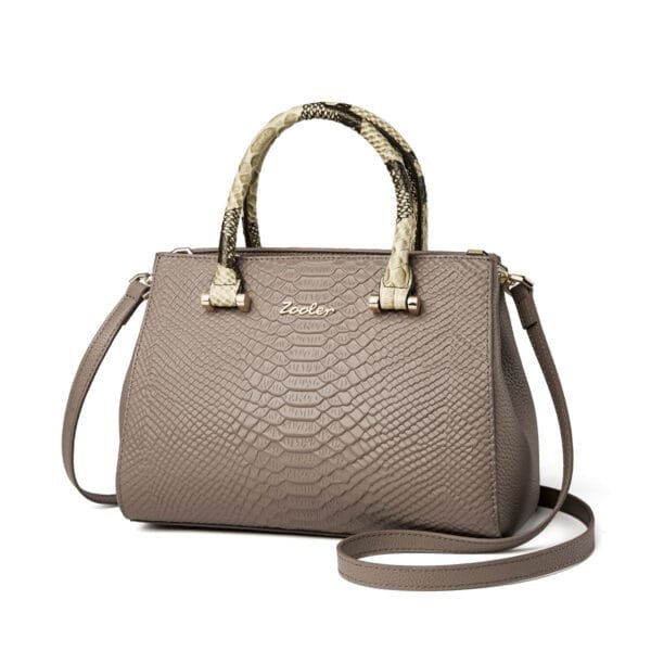 Women's Leather Handbag - Image 7