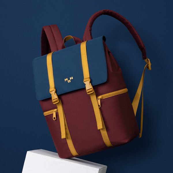 Men's And Women's Fashion Contrast Color Backpack - Image 2