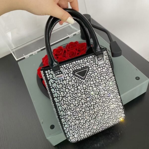 Women's High-end Diamond-studded One Shoulder Rhinestone Bag - Image 3