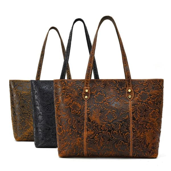 Women's Handbag Leather Print One Shoulder