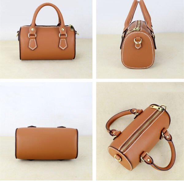 Creative Fashion Diy Handmade Material Bag Genuine Leather - Image 3