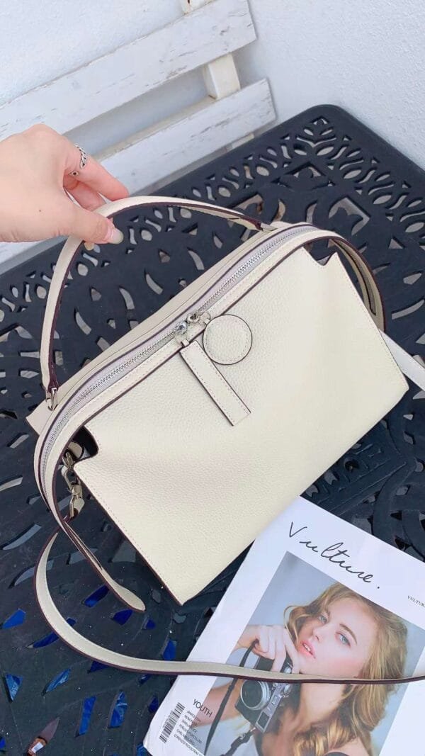 Women's Shoulder Crossbody Bag Stitching Contrast Color - Image 2