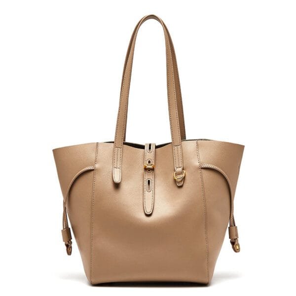 Women's Versatile Fashion Leather Handbag Shoulder Bag - Image 5