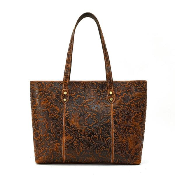 Women's Handbag Leather Print One Shoulder - Image 6