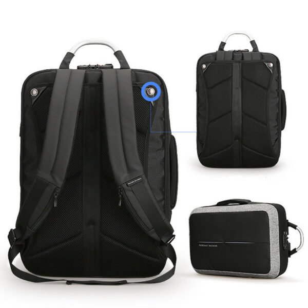 Men's backpack rechargeable usb computer bag - Image 2