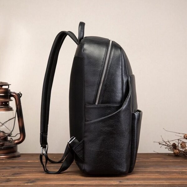 Large-capacity leather travel bag - Image 5