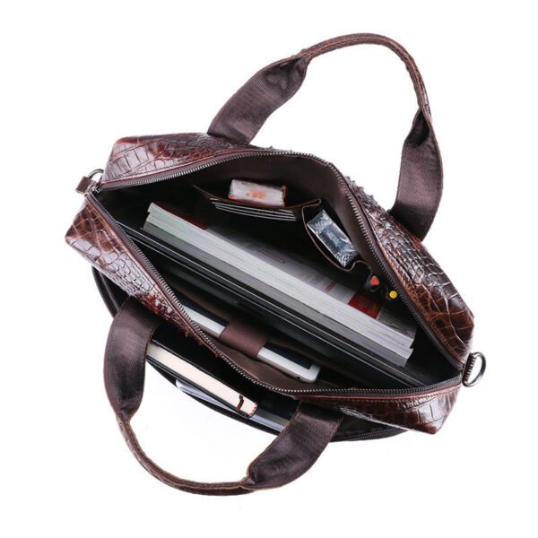 Cowhide computer bag - Image 3