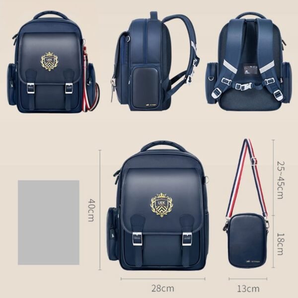 Elementary Schoolbag Boys Lightweight Backpack Trend - Image 5