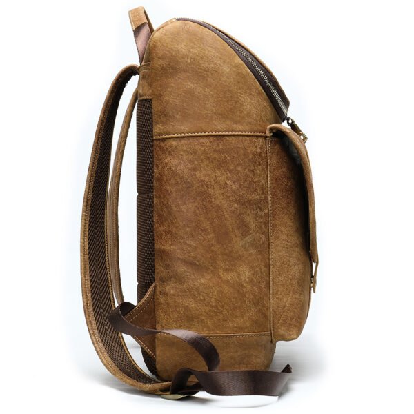 First layer cowhide men's backpack - Image 4