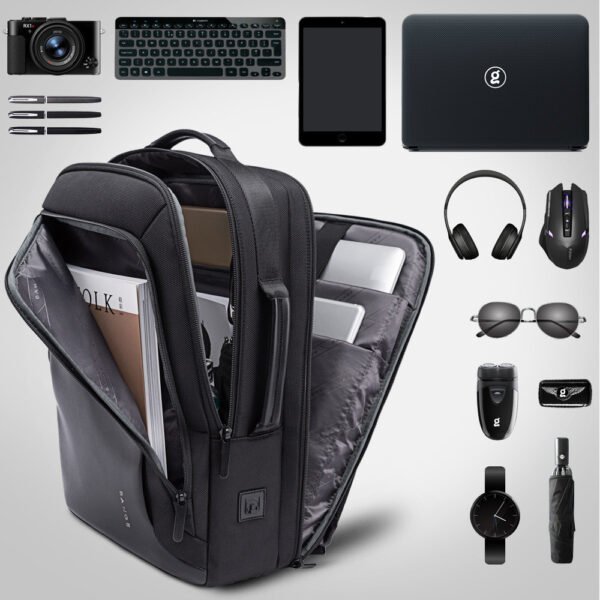 Business Computer Backpack Men's Travel Large Capacity Backpack - Image 5