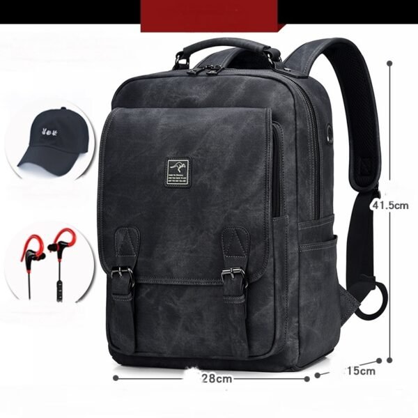 Casual Large-capacity Computer Bag Backpack Travel Backpack - Image 8