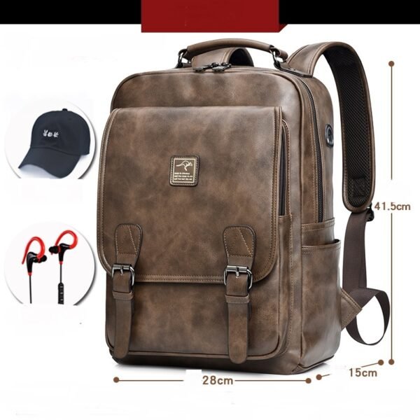 Casual Large-capacity Computer Bag Backpack Travel Backpack - Image 9