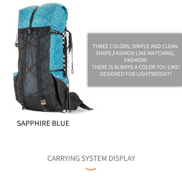 Large capacity and ultra-light backpack - Image 2