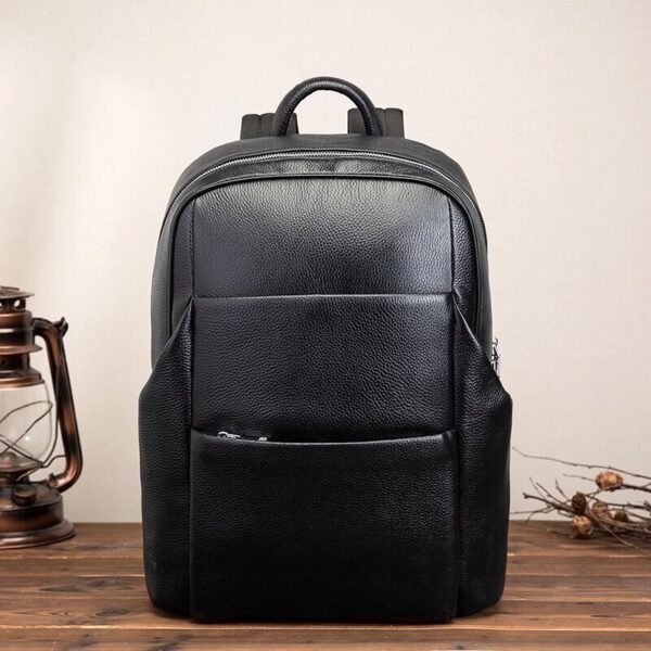 Large-capacity leather travel bag - Image 4