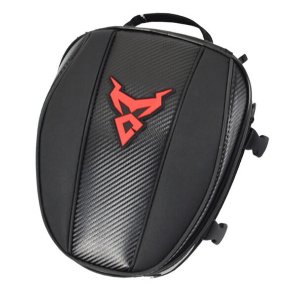 Motorcycle Helmet Bag Waterproof Can Hold Full Helmet Saddle Back Seat Bag - Image 3