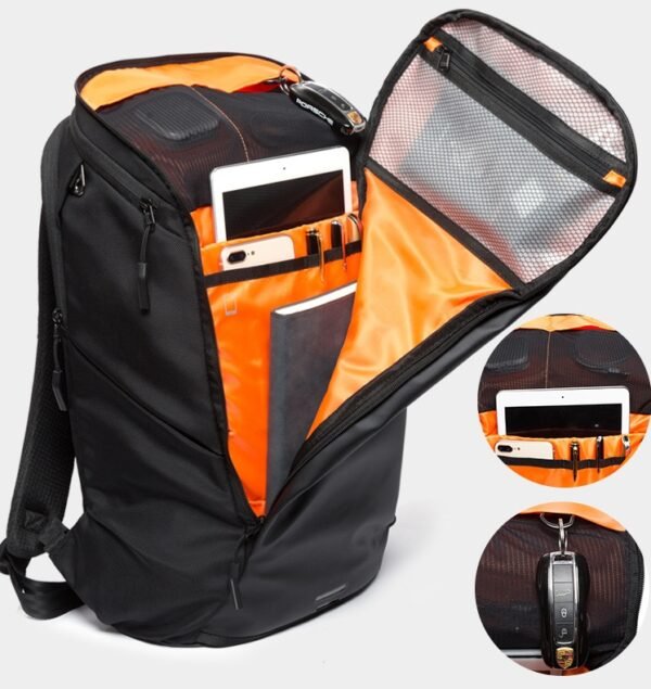 Multifunctional multi-compartment backpack men - Image 4