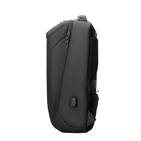 Anti-thief Fashion Men Backpack Multifunctional Waterproof Laptop Bag USB Charging Travel Bag - Image 9