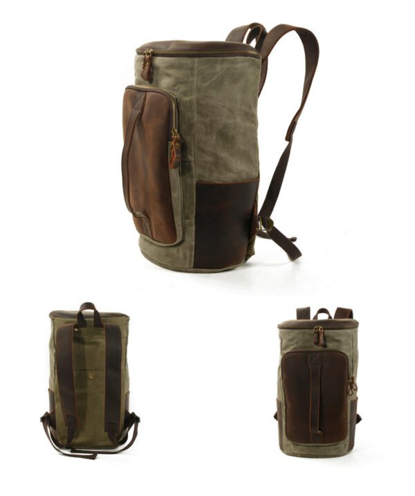 Men's canvas shoulder bag - Image 7