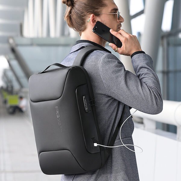 Men's Waterproof Backpack For Business Travel - Image 6