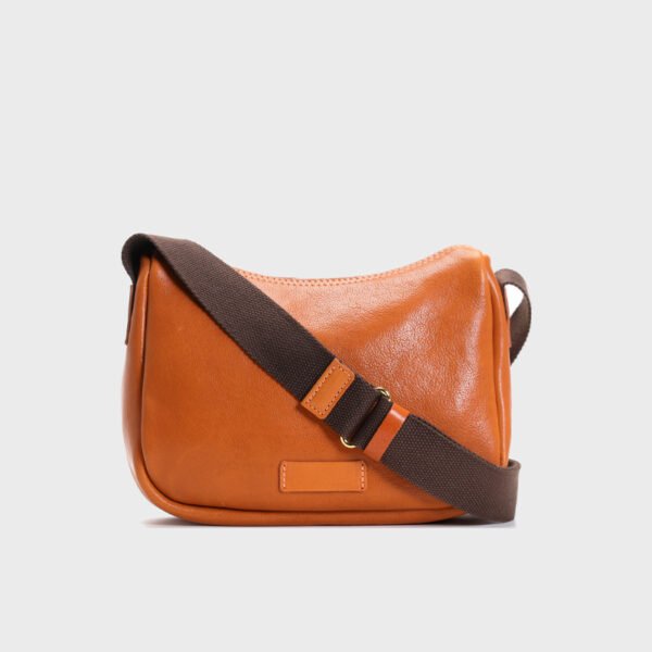 Cowhide Vintage Shoulder Messenger Bag - Image 4