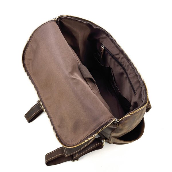 Men's leather backpack - Image 2