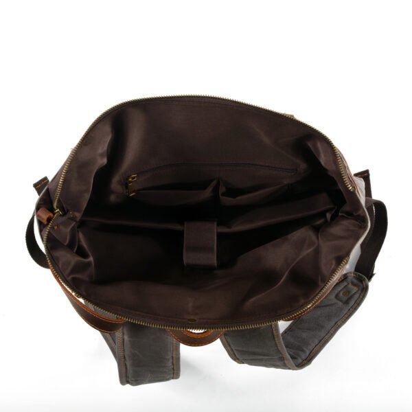 Vintage Canvas Backpacks for Men - Image 5